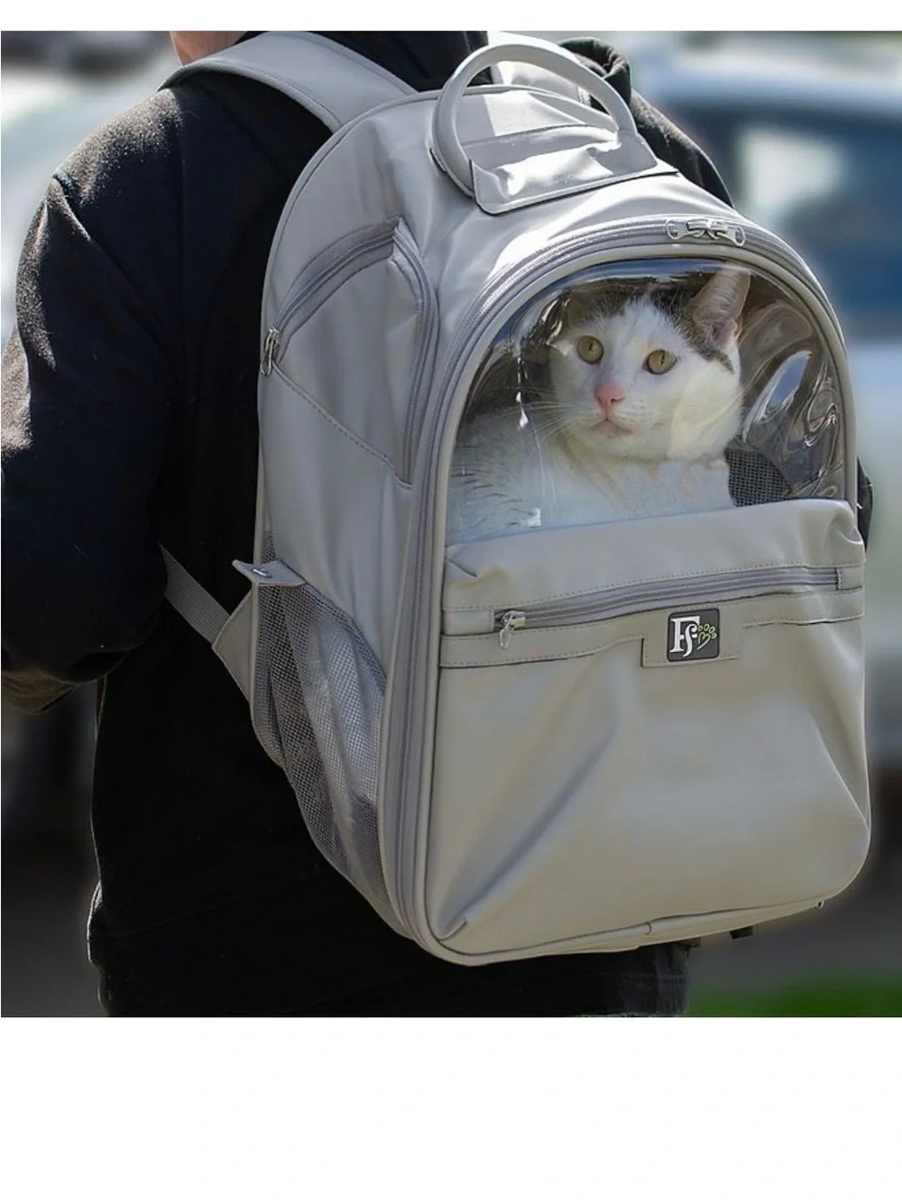 NWT Friends Forever Pet Backpack Carrier | Cat & Small Dog | Sherpa Liner